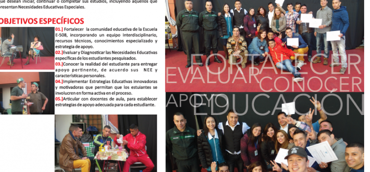Inclusión en Escuela E-508: Una experiencia innovadora en Complejo Penitenciario Valparaíso