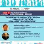 Miércoles 17 abril Conferencia on line “Desafío de la legislación chilena para la protección de la niñez y adolescencia”